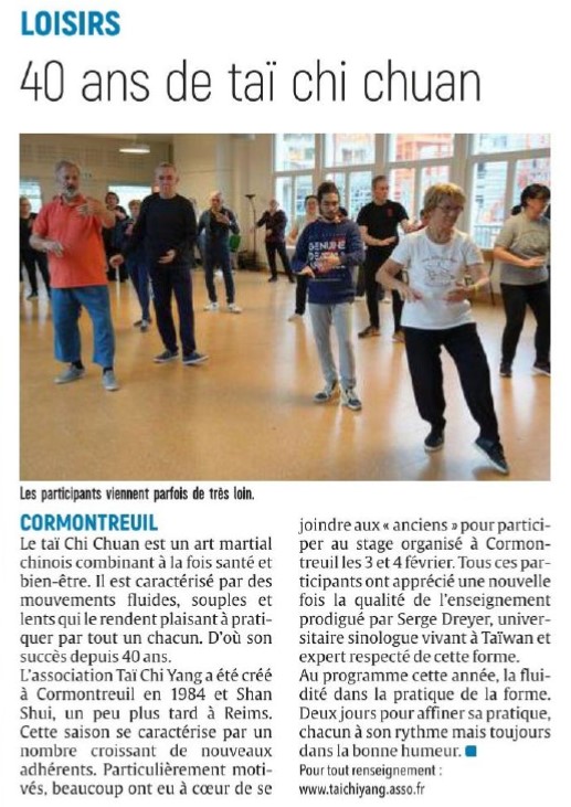 40 ans tai chi